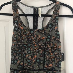 RVCA Flower Print Dress